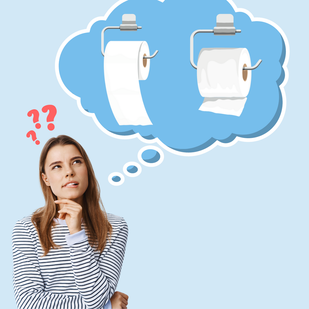Qual'è il verso giusto della carta igienica?
